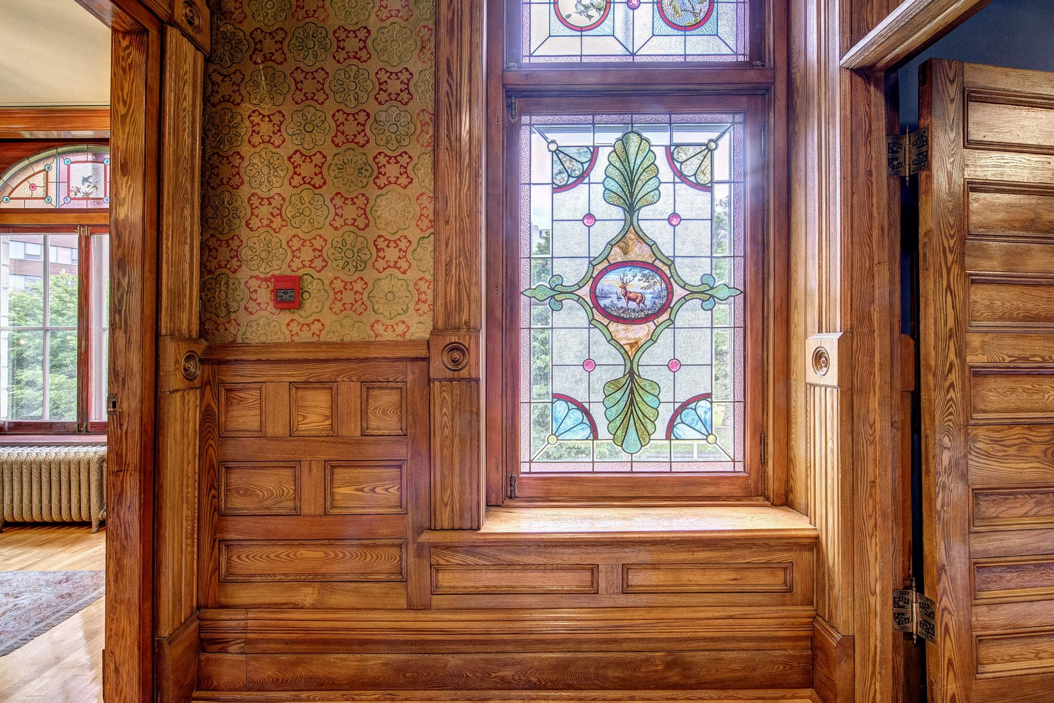 Stained Glass, Ahead by a Century - Lougheed House